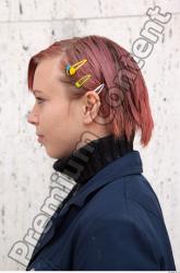 Head Woman Piercing Casual Average Street photo references